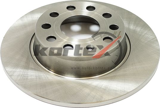 Диск тормозной VW Golf (09-13),Jetta (05-10) AUDI A3 (03-12) задний (1шт.) KORTE (Kortex). Артикул KD0407