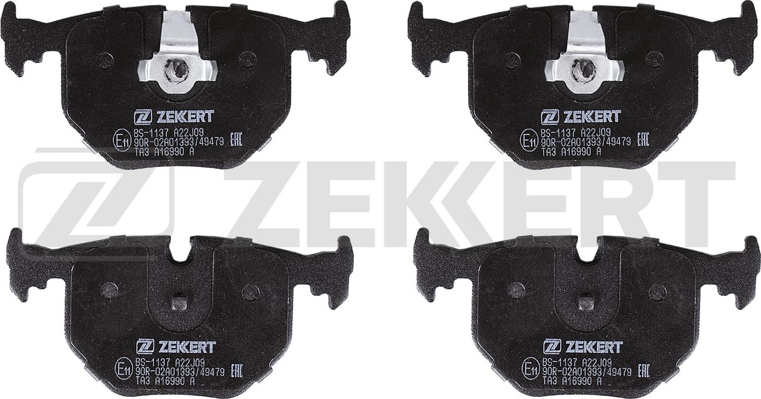Тормозные колодки Zekkert задние для BMW 5 IV (E39) 1998-2003. Артикул BS-1137