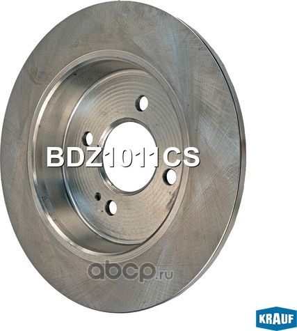 Диск тормозной задний Krauf. Артикул BDZ1011CS