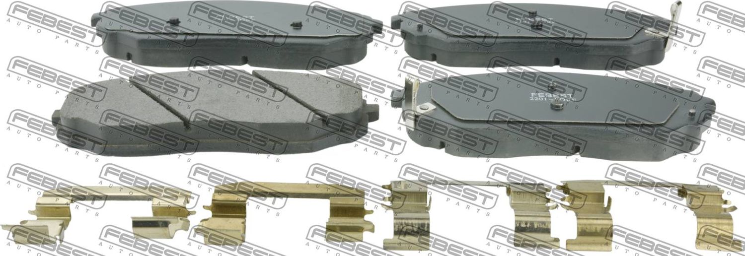 Тормозные колодки Febest. Артикул 2201-SORF