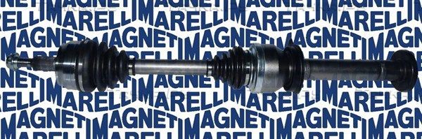 Полуось (привод в сборе, приводной вал) Magneti Marelli передняя правая для Volkswagen Transporter T5 2003-2009. Артикул 302004190108