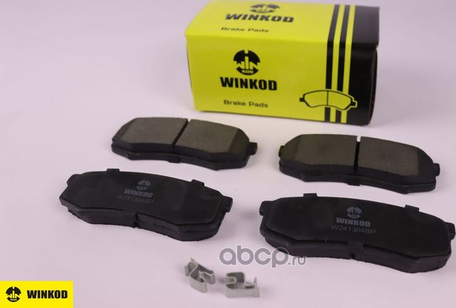 W241304BP_колодки дисковые задние!/ Toyota Land Cruiser 4.2D 90 (Winkod). Артикул W241304BP