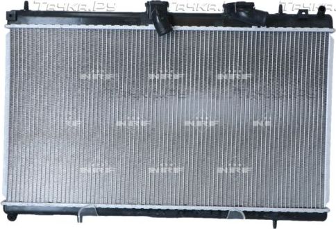 Радиатор охлаждения двигателя NRF (алюминий) для Citroen C6 2005-2011. Артикул 50443
