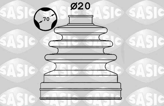 Пыльник ШРУСа внутренний Sasic. Артикул 1906092