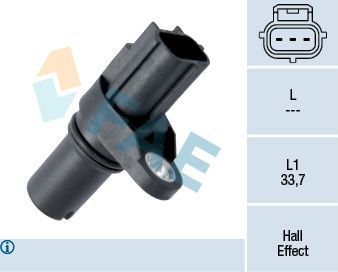 Датчик положения коленвала FAE для Ford Transit VII 2006-2014. Артикул 79300