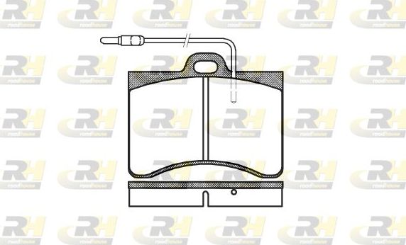 Тормозные колодки RoadHouse. Артикул 2086.04