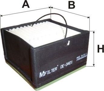 Топливный фильтр MFilter. Артикул DE 3401