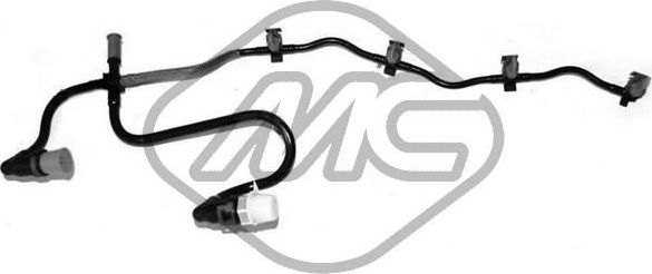 ТРУБКА ТОПЛИВНАЯ FIAT Metalcaucho. Артикул 33009