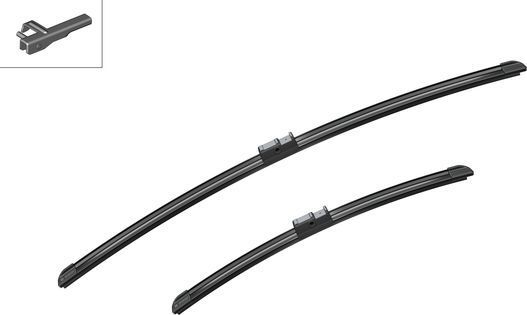 Щетки стеклоочистителя (дворники) Bosch передние для Ford Focus II 2004-2012. Артикул 3 397 118 977