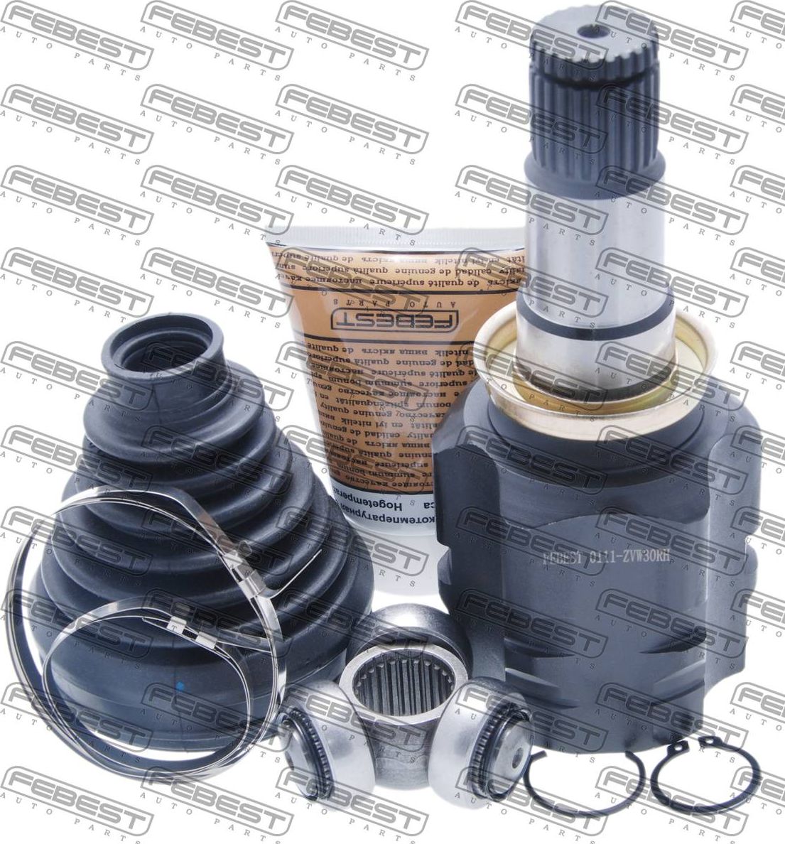 Шрус внутренний (граната) Febest передний правый для Lexus CT I 2010-2018. Артикул 0111-ZVW30RH