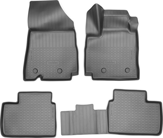 Коврики 3D Норпласт для салона Renault Arkana I 2019-2026 ЧЕРНЫЕ. Артикул NPA11-C69-028