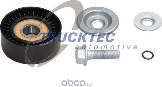 Направляющий (ведущий) ролик приводного поликлинового ремня Trucktec Automotive. Артикул 07.19.295