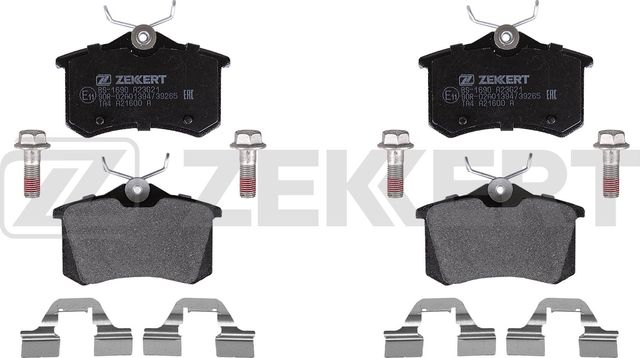 Тормозные колодки Zekkert задние для Audi A4 I (B5) 1994-2001. Артикул BS-1690