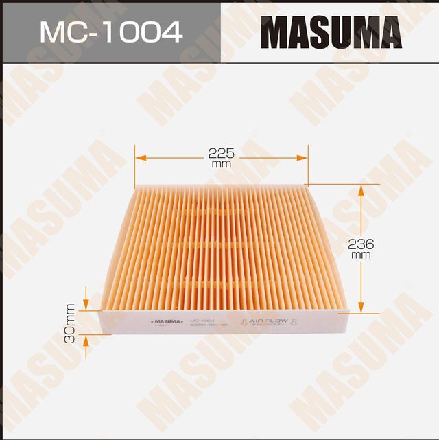 Салонный фильтр Masuma. Артикул MC-1004