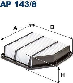 Воздушный фильтр Filtron. Артикул AP 143/8