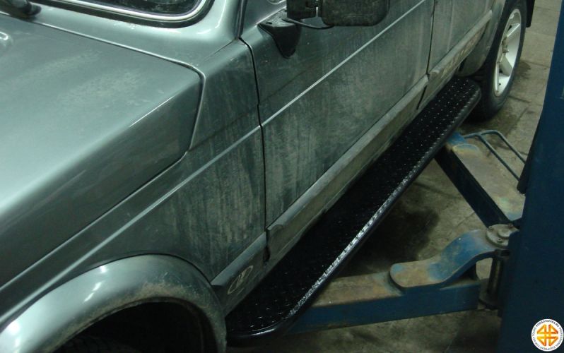 Пороги силовые Podgotoffka съемные для ВАЗ Нива (кроме Урбан) 2131 5-дв. 1977-2026 . Артикул ПС.02