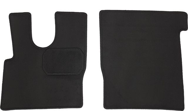 Коврики текстильные Норпласт Comfort для салона DAF XF 105 АКПП/МКПП 2005-2026 ЧЕРНЫЕ. Артикул NPC00-VTe170-800-000-CGt