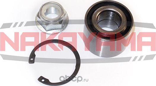 Подшипник задней ступицы колеса, комплект (без ABS) DACIA / RENAULT LOGAN 04-, S (Nakayama). Артикул M1041NY