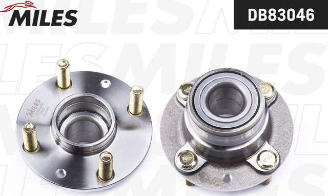 Ступица колеса с интегрированным подшипником Miles задняя для Kia Sephia I 1993-1997. Артикул DB83046