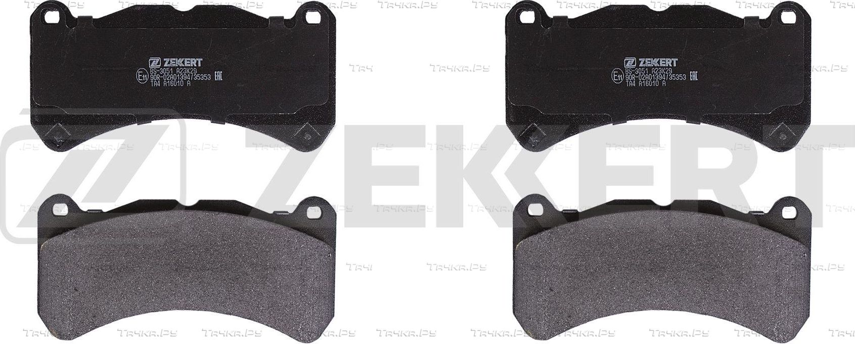Тормозные колодки Zekkert. Артикул BS-3051