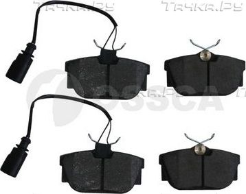 Тормозные колодки OSSCA задние для Volkswagen Sharan I 1997-2010. Артикул 03537