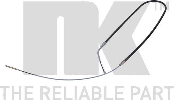 Трос ручника (тросик ручного тормоза) NK. Артикул 901523