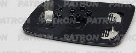 Зеркальное стекло бокового зеркала Patron правое для Opel Astra G 1998-2009. Артикул PMG2806G04