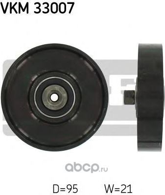 ролик обв.с конд (SKF). Артикул VKM33007