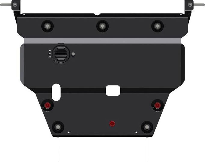 Защита Шериф (2 мм) для картера и КПП Changan CS35 Plus 2019-2022. Артикул 28.4412