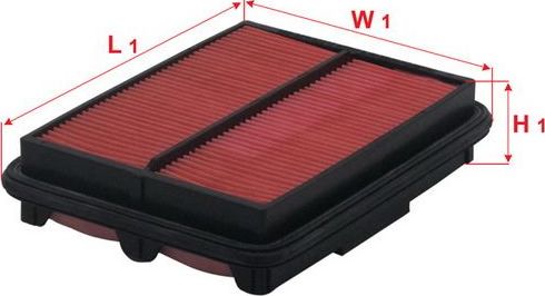 Воздушный фильтр Sakura для Honda Stepwgn I 1996-2000. Артикул A-1658