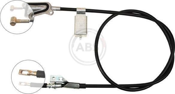 Трос ручника (тросик ручного тормоза) ABS. Артикул K19837