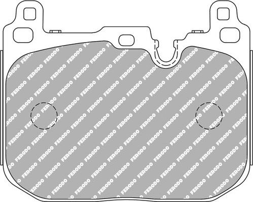Тормозные колодки FERODO RACING DS2500. Артикул FCP4611H