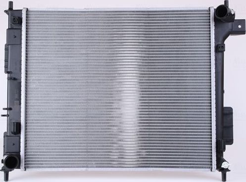 Радиатор охлаждения двигателя Nissens для Kia Soul II 2014-2019. Артикул 666204
