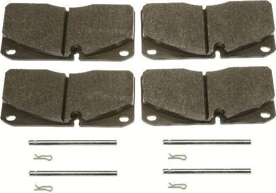 Тормозные колодки TRW. Артикул GDB5058