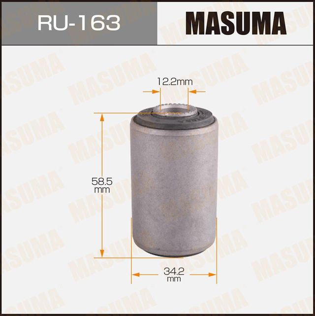 Сайлентблок заднего рычага подвески Masuma. Артикул RU-163