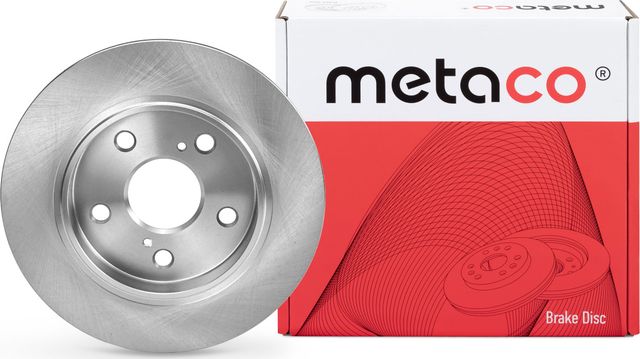 Диск тормозной задний (Metaco). Артикул 3060360