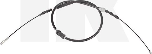 Трос ручника (тросик ручного тормоза) NK. Артикул 904753