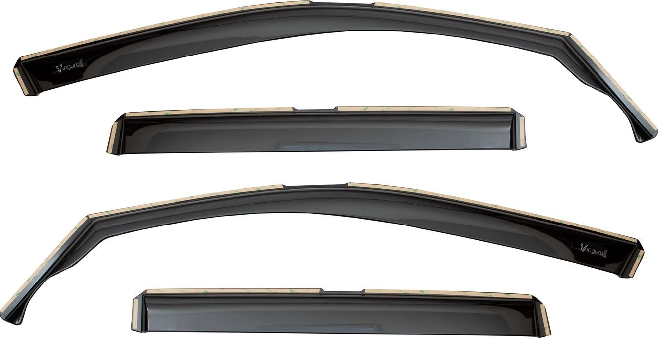 Дефлекторы Vinguru (вставные) для окон Volkswagen Tiguan II 2017-2026. Артикул AFV90755