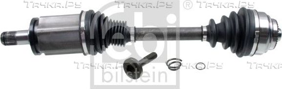 Полуось (привод в сборе, приводной вал) Febi Bilstein. Артикул 183469