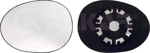 Зеркальное стекло бокового зеркала Alkar. Артикул 6401857