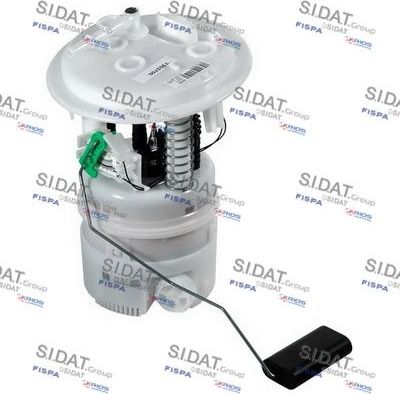 Бензонасос (топливный насос) (в сборе) Sidat для Peugeot 3008 I 2009-2016. Артикул 72506