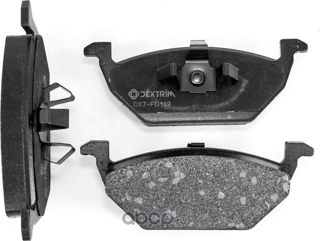 Колодки тормозные передние AUDI (A3), SEAT (CORDOBA,IBIZA,LEON,TOLEDO), SKODA De (Dextrim). Артикул DX7FD119