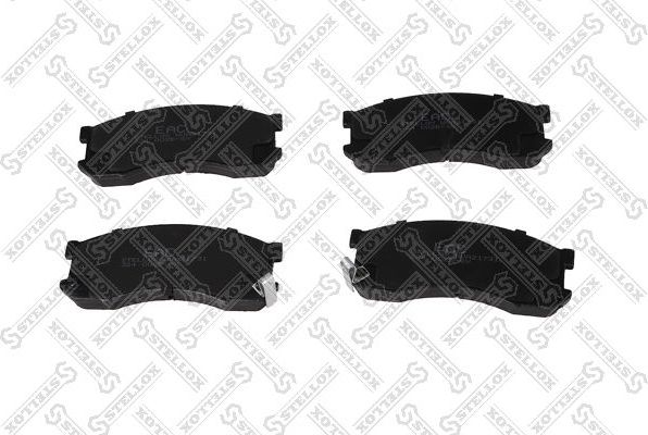 Тормозные колодки Stellox передние для Mazda 626 III (GD) 1987-1997. Артикул 324 002B-SX
