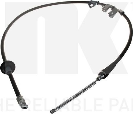 Трос ручника (тросик ручного тормоза) NK. Артикул 903521