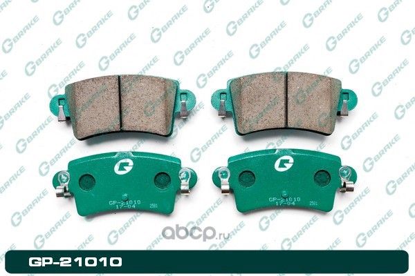 Колодки тормозные дисковые (G-Brake). Артикул GP21010
