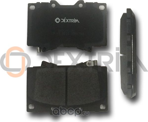 Колодки тормозные передние (Dextrim). Артикул DX7FD173