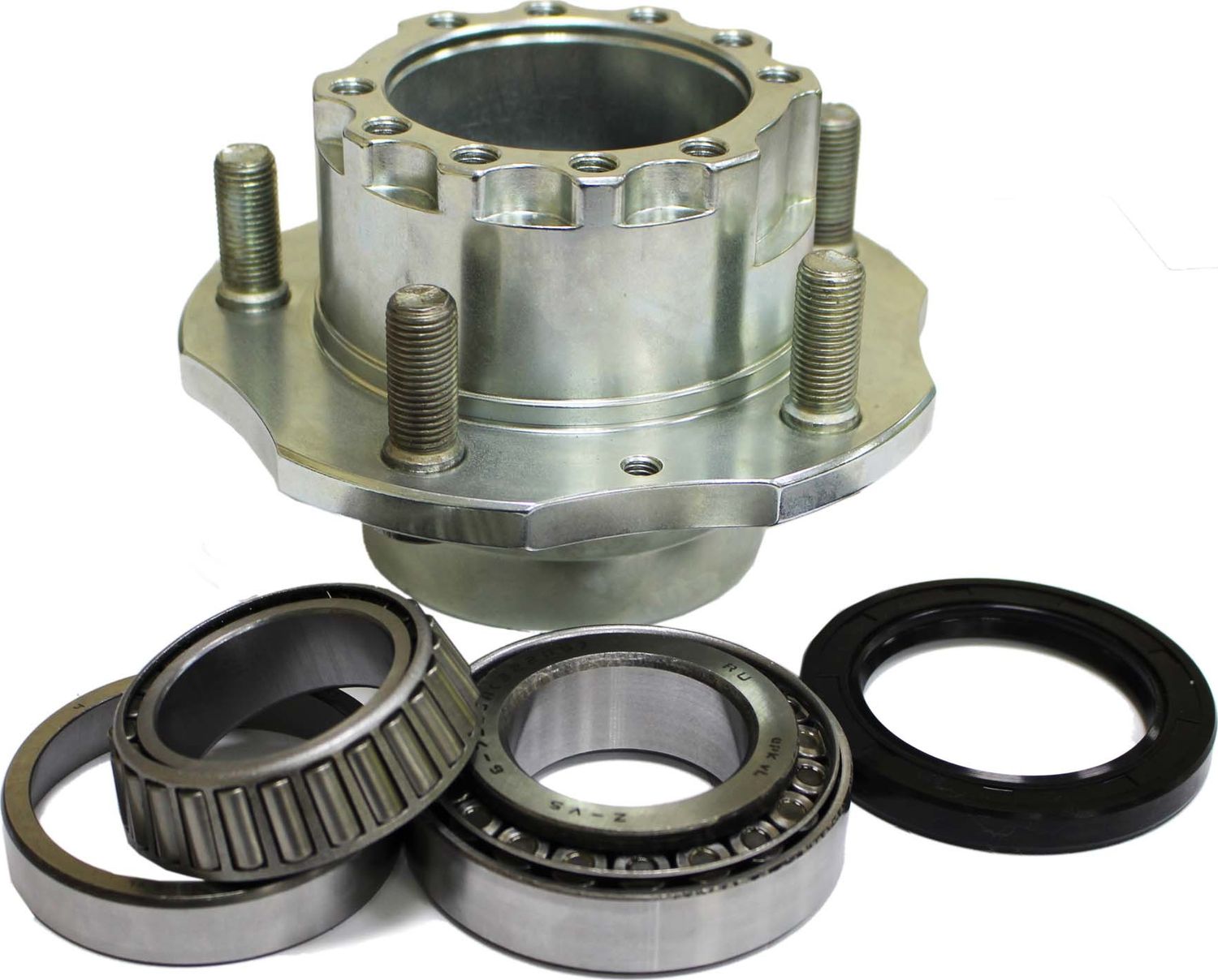 Ступица ИЖ-ТЕХНО стальная усиленная (в сборе) на редукторный (военный) мост для УАЗ Барс 1999-2026. Артикул U-FRS-HUB-PC