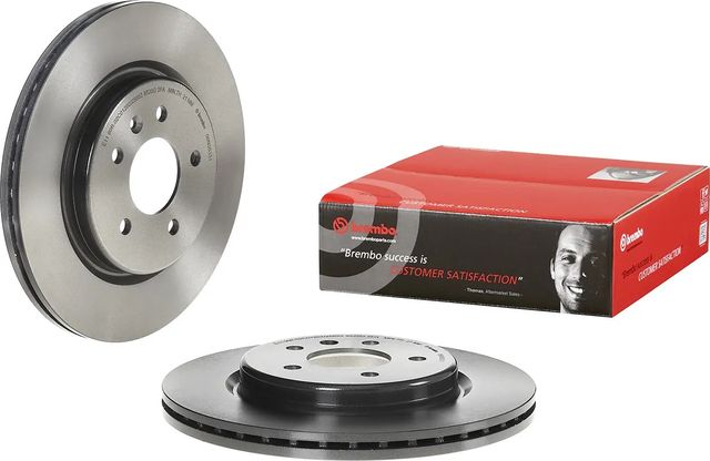 Тормозной диск Brembo PRIME LINE - UV Coated задний для Opel Insignia II 2017-2026. Артикул 09.N363.31