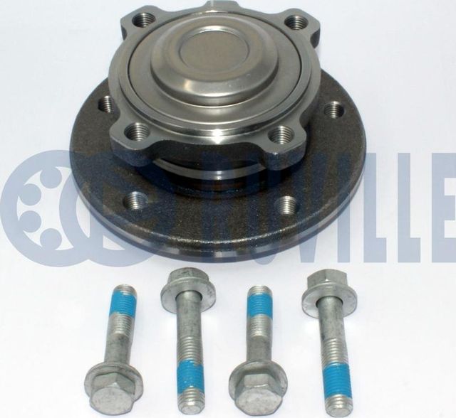 Ступица колеса с интегрированным подшипником (в сборе) Ruville передняя для BMW 1 I (E82/E88) 2007-2013. Артикул 221188