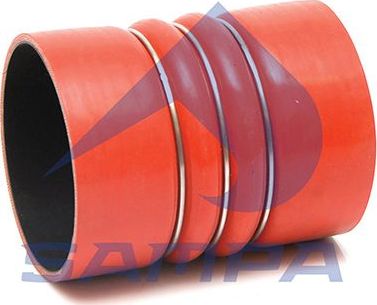 Патрубок интеркулера Sampa для Mercedes-Benz Travego 1999-2026. Артикул 100.383